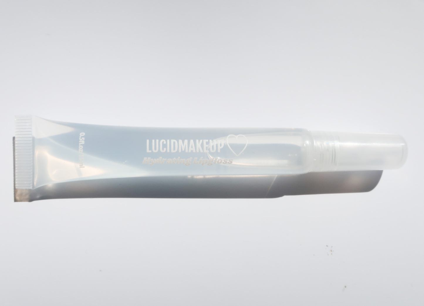 CLEAR COCONUT LIPGLOSS SQUEEZE TUBE